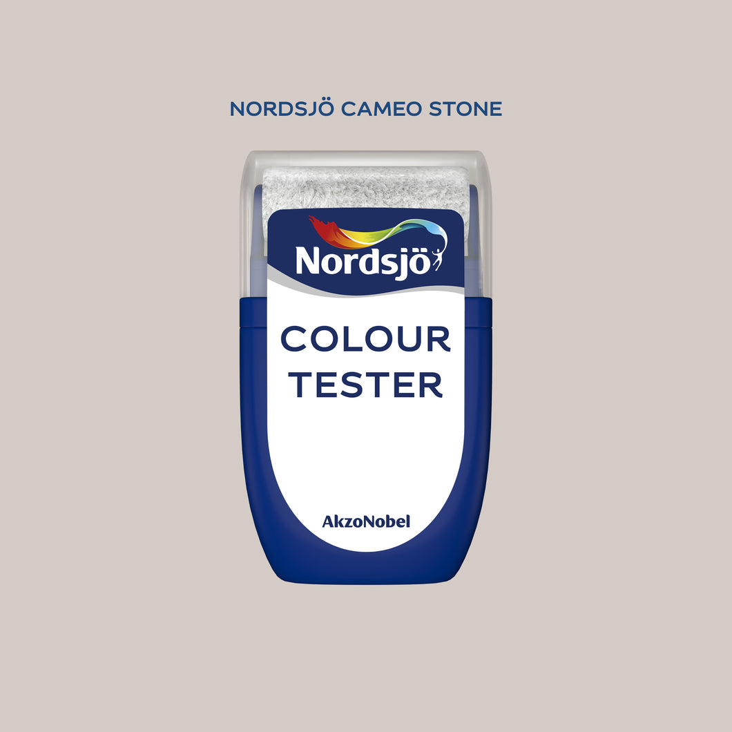Colour tester i farge Cameo Stone