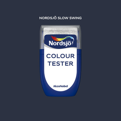 Colour tester i farge Slow Swing