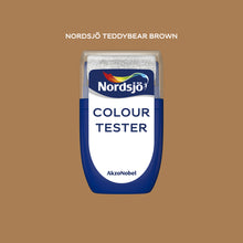 Last bilde i Galley viewer, Colour tester i farge Teddybear Brown