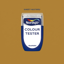 Last bilde i Galley viewer, Colour tester i farge Nordsjö Sweet mustard