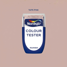 Last bilde i Galley viewer, Colour tester i farge Nordsjö Tupe pink