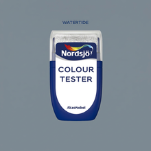 Last bilde i Galley viewer, Colour tester i farge Nordsjö Watertide