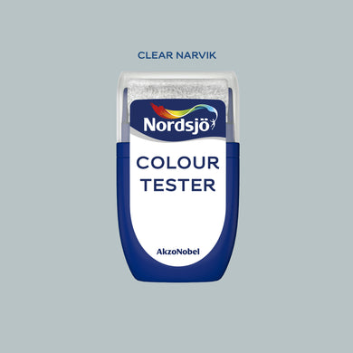 Colour tester i farge Clear Narvik
